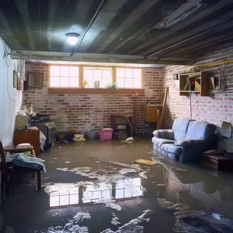 Flooded Basement Cleanup in Manly, IA